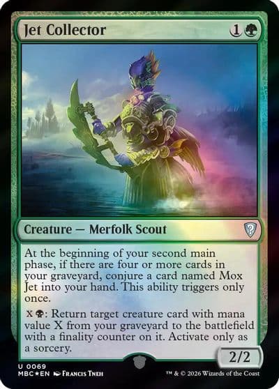 Jet Collector Mystery Booster: Commander Edition Magic card