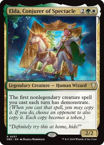 Elda Conjurer of Spectacle Mystery Booster: Commander Edition Magic card