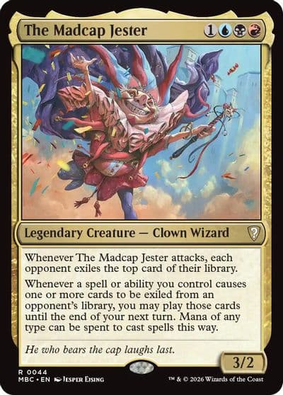The Madcap Jester Mystery Booster: Commander Edition Magic card