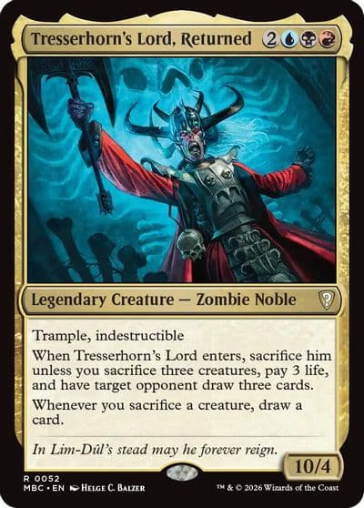Tresserhorns Lord Returned Mystery Booster: Commander Edition Magic card