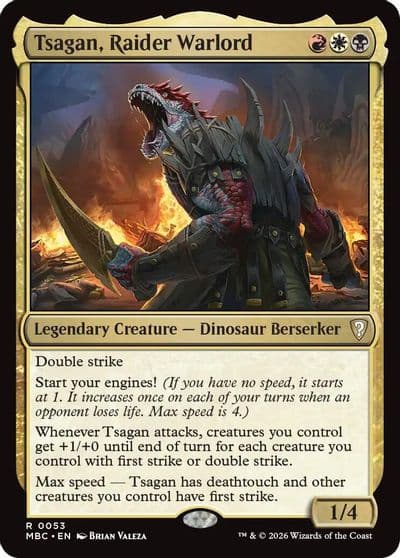 Tsagan Raider Warlord Mystery Booster: Commander Edition Magic card