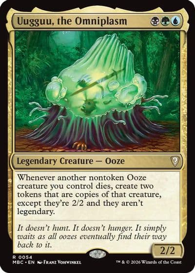 Uugguu the Omniplasm Mystery Booster: Commander Edition Magic card