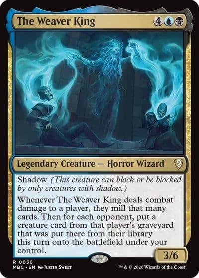 The Weaver King Mystery Booster: Commander Edition Magic card