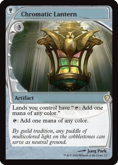Chromatic Lantern Future Sight Mystery Booster: Commander Edition Magic card