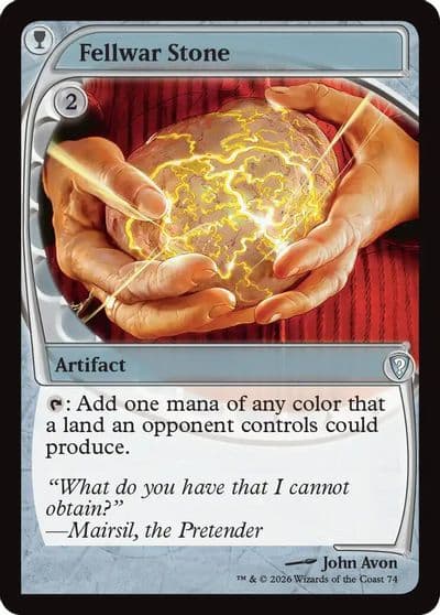 Fellwar Stone Future Sight Mystery Booster: Commander Edition Magic card