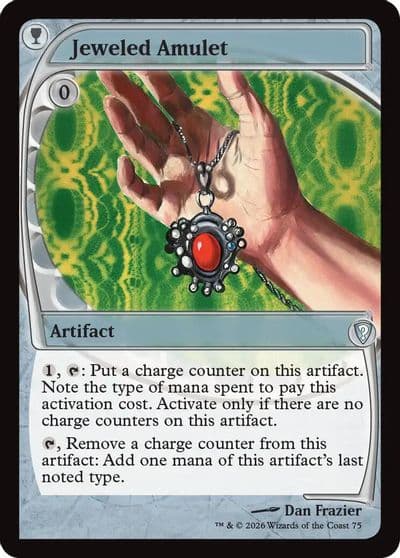 Jeweled Amulet Future Sight Mystery Booster: Commander Edition Magic card