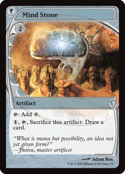 Mind Stone Future Sight Mystery Booster: Commander Edition Magic card