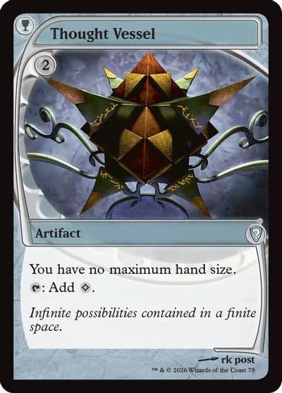Thought Vessel Future Sight Mystery Booster: Commander Edition Magic card