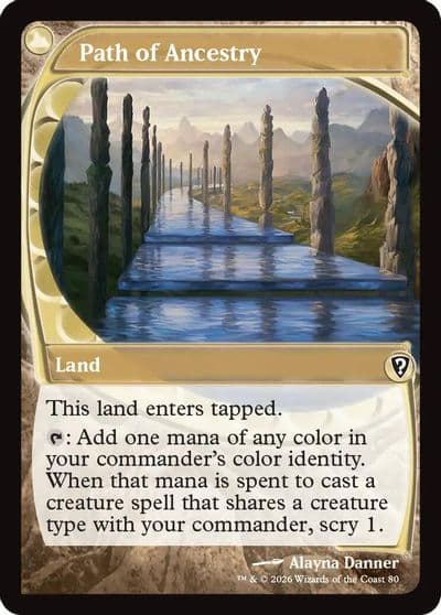 Path of Ancestry Future Sight Mystery Booster: Commander Edition Magic card