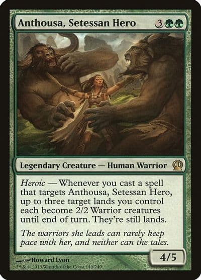 Anthousa Setessan Hero Theros Magic card