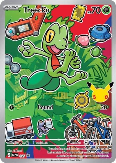 Treecko 055 First Partner Collection 2026 Pokemon card