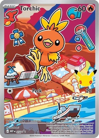 Torchic 056 First Partner Collection 2026 Pokemon card