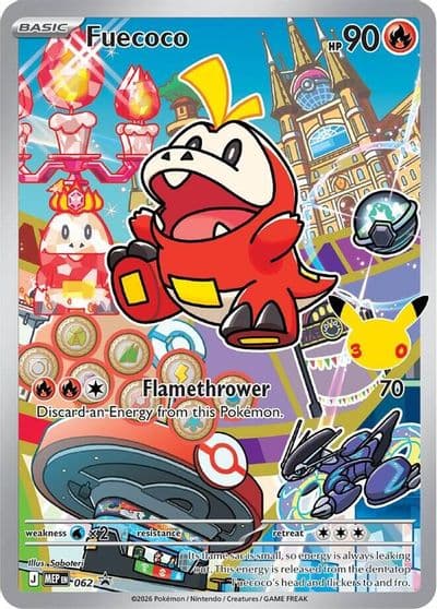 Fuecoco 062 First Partner Collection 2026 Pokemon card