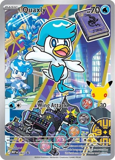 Quaxly 063 First Partner Collection 2026 Pokemon card