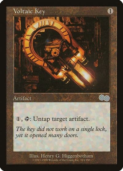 Voltaic Key Urza's Saga Magic card