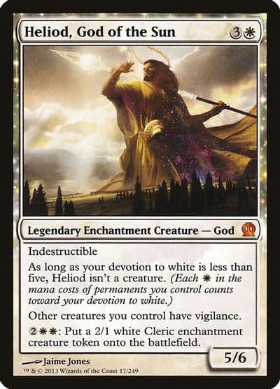 Heliod God of the Sun Theros Magic card