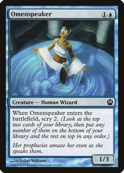 Omenspeaker Theros Magic card