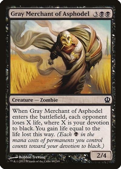 Gray Merchant of Asphodel Theros Magic card