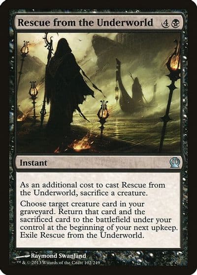 Rescue from the Underworld Theros Magic card