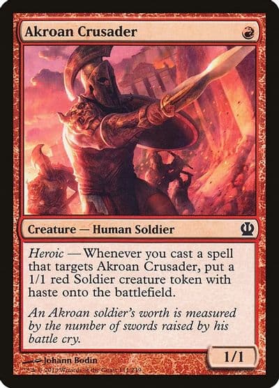 Akroan Crusader Theros Magic card