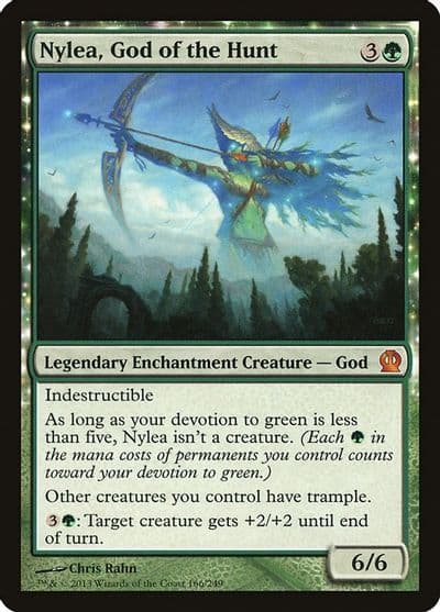 Nylea God of the Hunt Theros Magic card