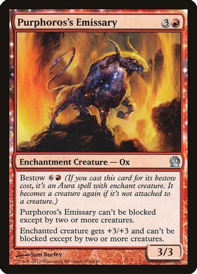 Purphoross Emissary Theros Magic card