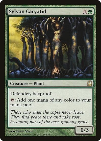 Sylvan Caryatid Theros Magic card