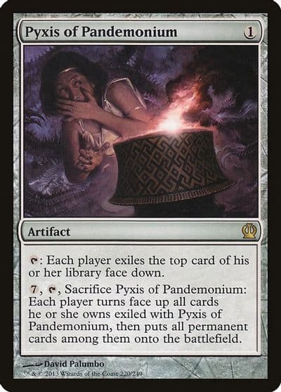 Pyxis of Pandemonium Theros Magic card