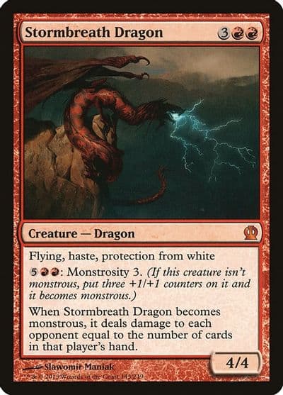 Stormbreath Dragon Theros Magic card