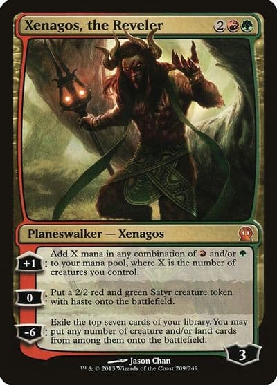 Xenagos the Reveler Theros Magic card