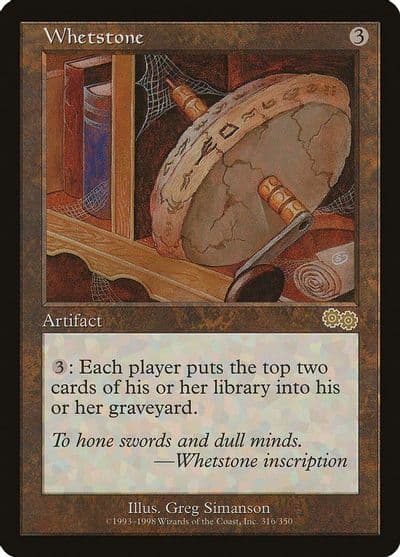 Whetstone Urza's Saga Magic card