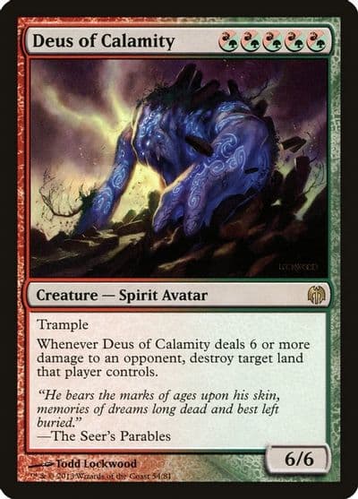 Deus of Calamity Duel Decks: Heroes vs. Monsters Magic card