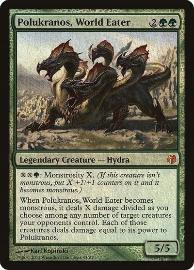Polukranos World Eater Duel Decks: Heroes vs. Monsters Magic card