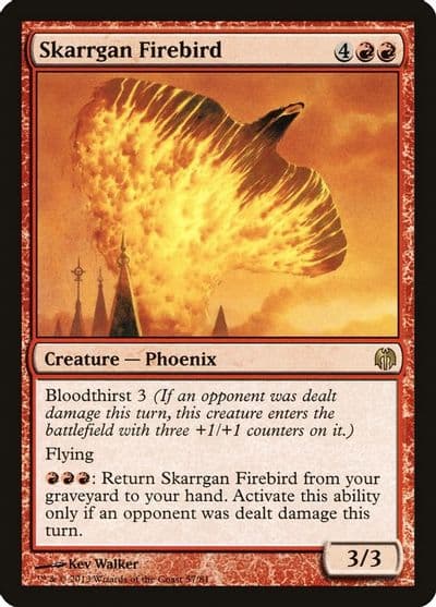 Skarrgan Firebird Duel Decks: Heroes vs. Monsters Magic card