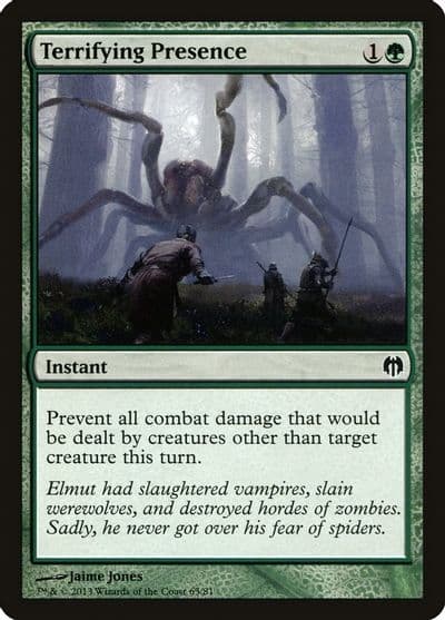 Terrifying Presence Duel Decks: Heroes vs. Monsters Magic card