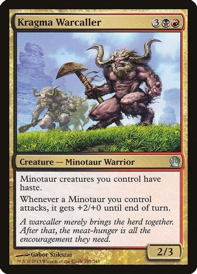Kragma Warcaller Theros Magic card