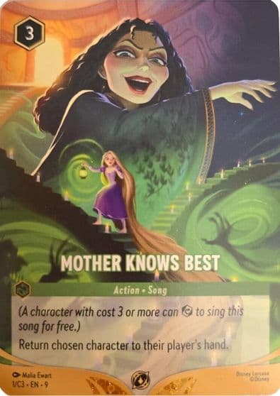 Mother Knows Best Disney Lorcana Promo Cards Lorcana card