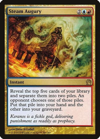 Steam Augury Theros Magic card