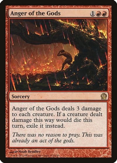 Anger of the Gods Theros Magic card