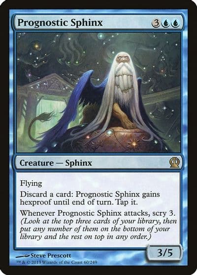 Prognostic Sphinx Theros Magic card