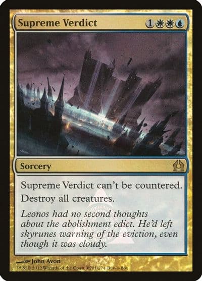 Supreme Verdict Buy-A-Box Promos Magic card