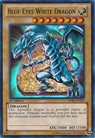 Blue Eyes White Dragon Structure Deck: Saga of Blue-Eyes White Dragon Yu-Gi-Oh! card