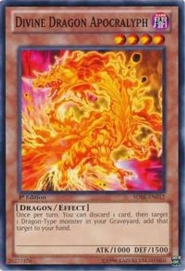 Divine Dragon Apocralyph Structure Deck: Saga of Blue-Eyes White Dragon Yu-Gi-Oh! card