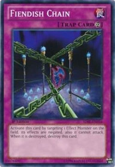 Fiendish Chain Structure Deck: Saga of Blue-Eyes White Dragon Yu-Gi-Oh! card