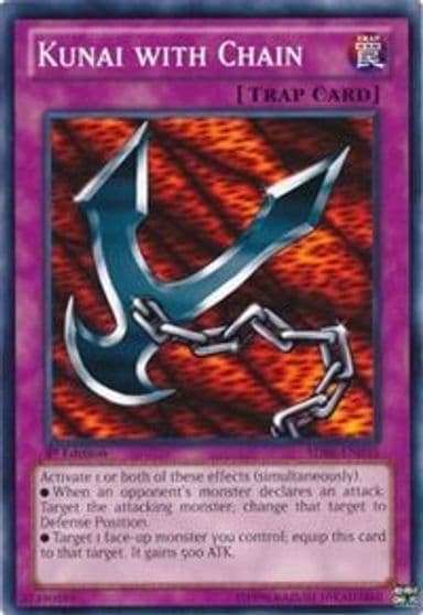 Kunai with Chain Structure Deck: Saga of Blue-Eyes White Dragon Yu-Gi-Oh! card