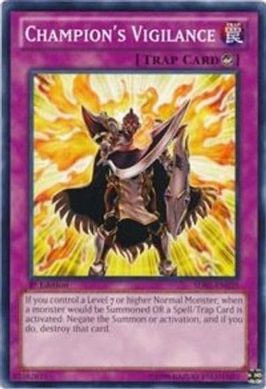 Champions Vigilance Structure Deck: Saga of Blue-Eyes White Dragon Yu-Gi-Oh! card