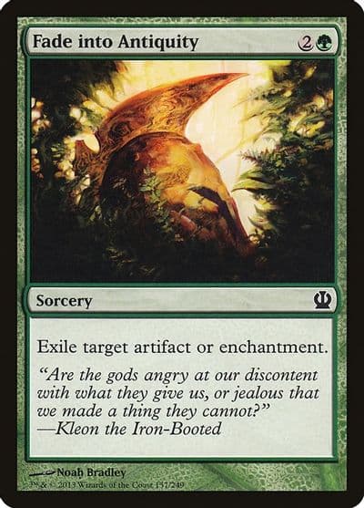 Fade into Antiquity Theros Magic card