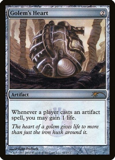 Golems Heart WPN & Gateway Promos Magic card
