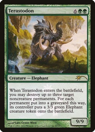Terastodon Media Promos Magic card