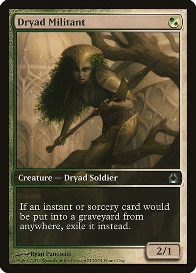 Dryad Militant Game Day & Store Championship Promos Magic card